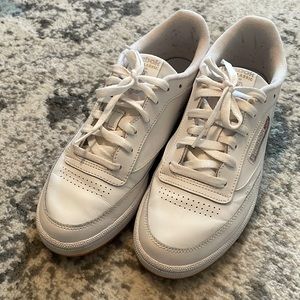 Reebok white classic sneaker